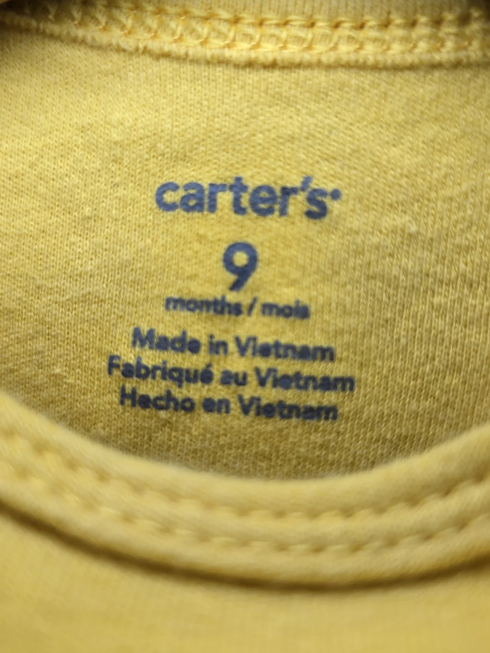 Carter's Yellow Long-Sleeve Bodysuit with 'The Center of Mom's Universe' Graphic